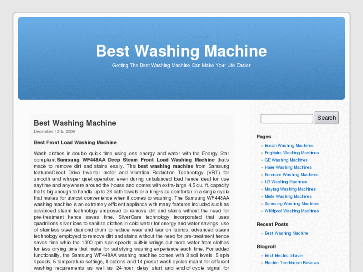 www.bestwashingmachine.net