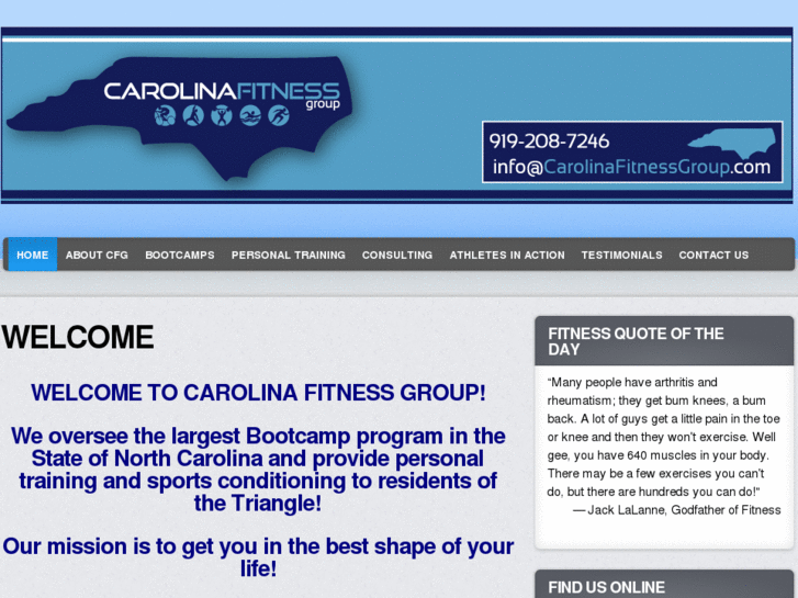 www.carolinafitnessgroup.com