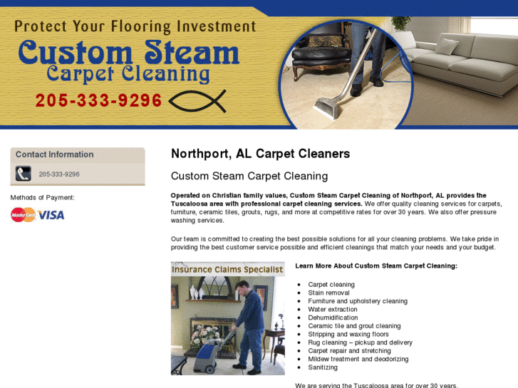 www.customsteamcarpetcleaning.com