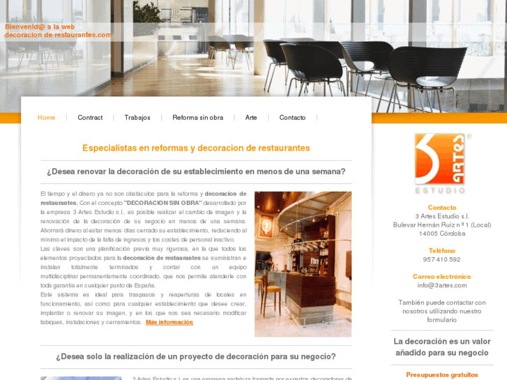 www.decoracionderestaurantes.com