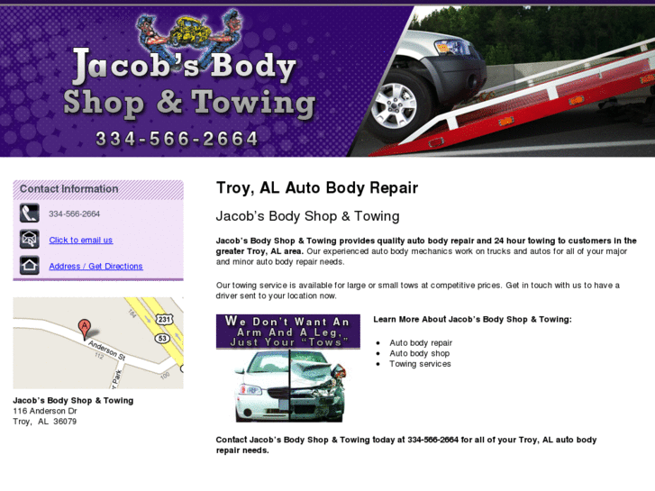 www.jacobsbodyandtowing.com