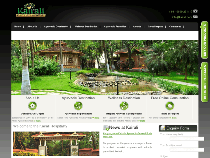 www.kairalihospitality.com