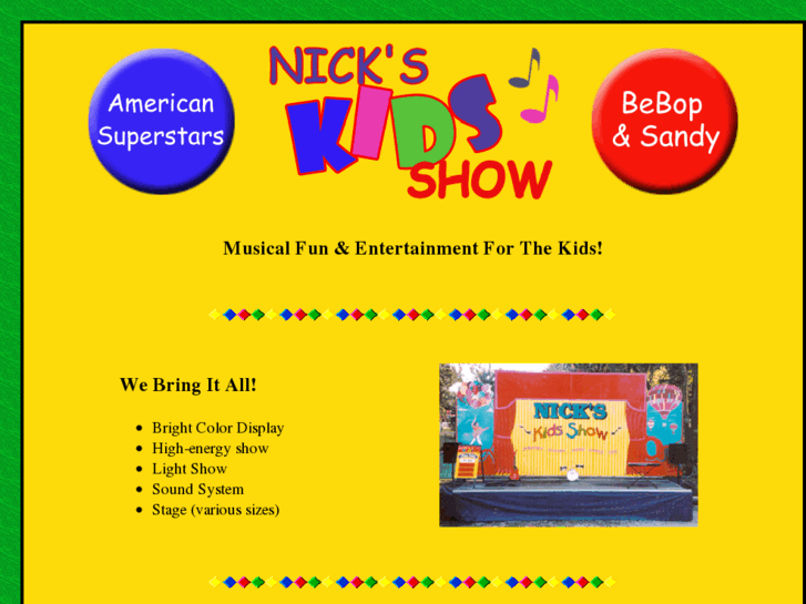 www.nickskidsshow.com