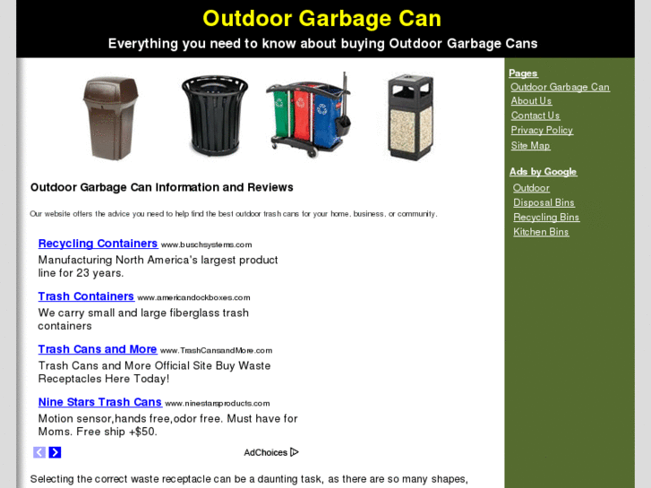 www.outdoorgarbagecan.org
