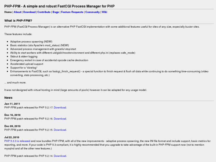www.php-fpm.net