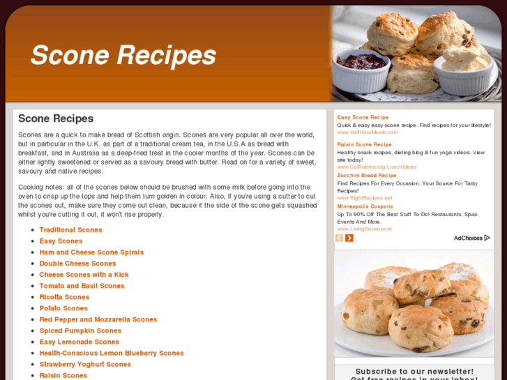 www.sconerecipes.co.uk