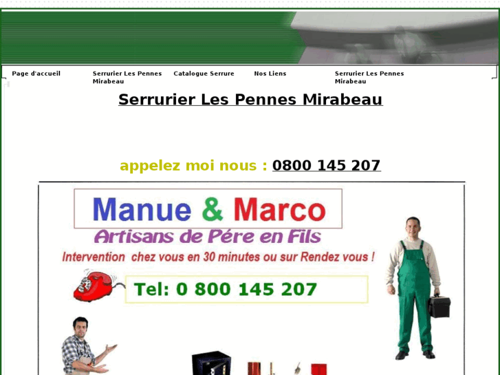 www.serrurierlespennesmirabeau.net