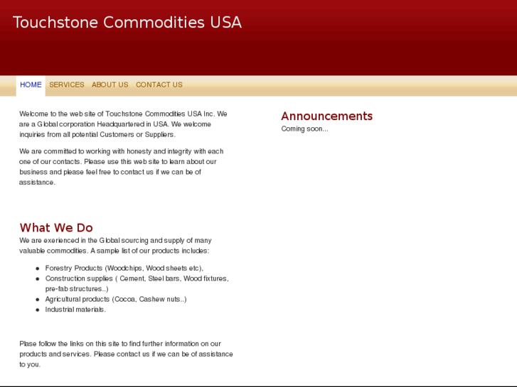 www.touchstonecommodities.com