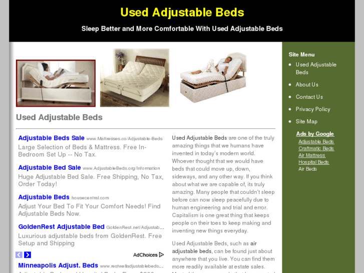 www.usedadjustablebeds.org