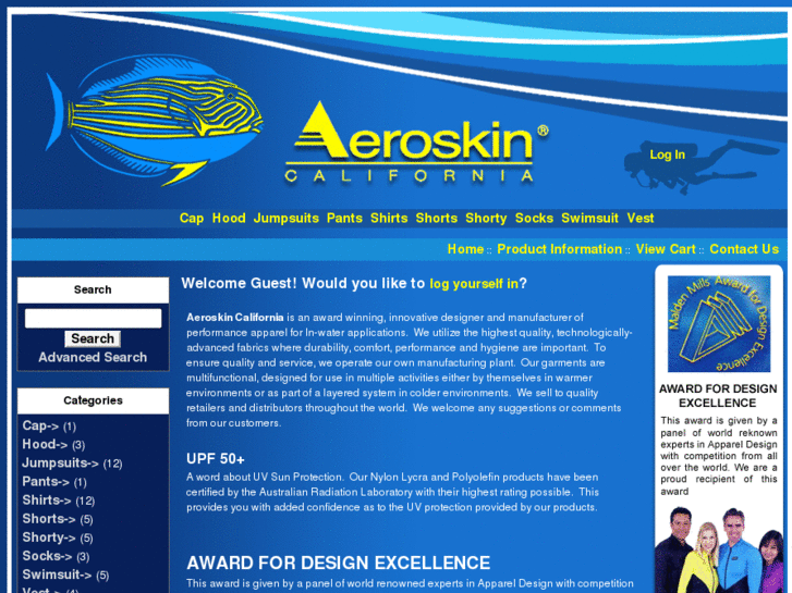 www.aeroskindivestore.com