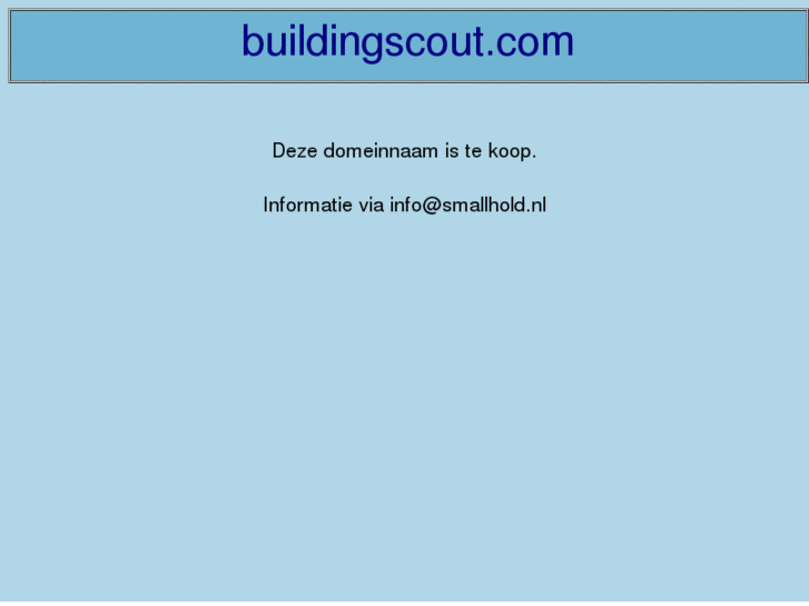 www.buildingscout.com