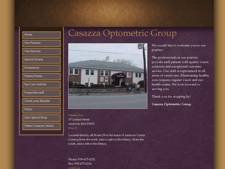 www.casazzaoptometricgroup.com