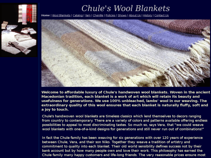 www.chulesblankets.com