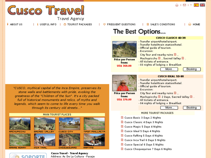 www.cuscotravel.com