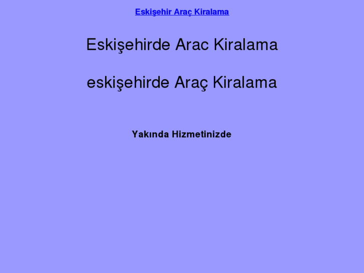www.eskisehirarackiralama.com