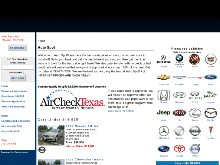 www.houstonautospot.com