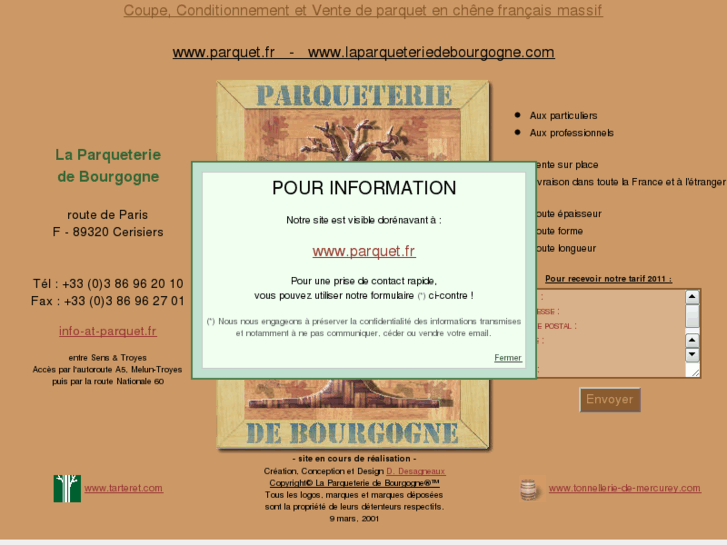 www.laparqueteriedebourgogne.com