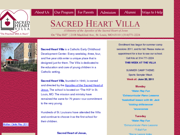 www.sacredheartvilla.org