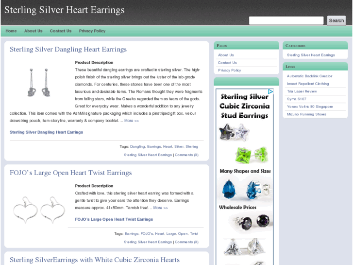 www.sterlingsilverheartearrings.com