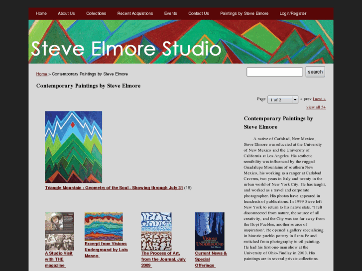 www.steveelmorestudio.com