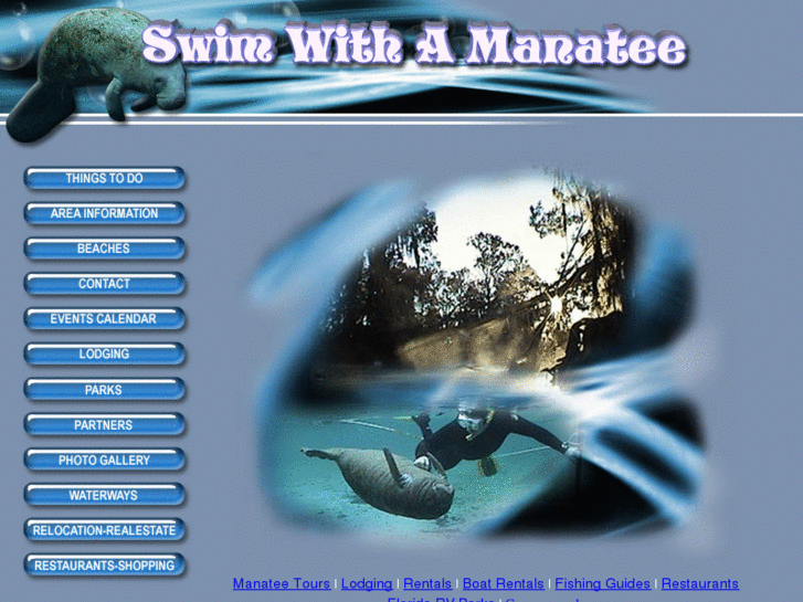 www.swimwithamanatee.com