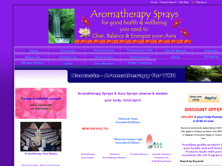 www.aromatherapysprays.com