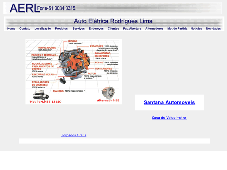 www.autoeletricarodrigueslima.net