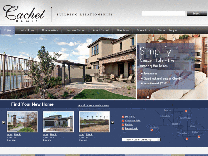 www.cachet-homes.com