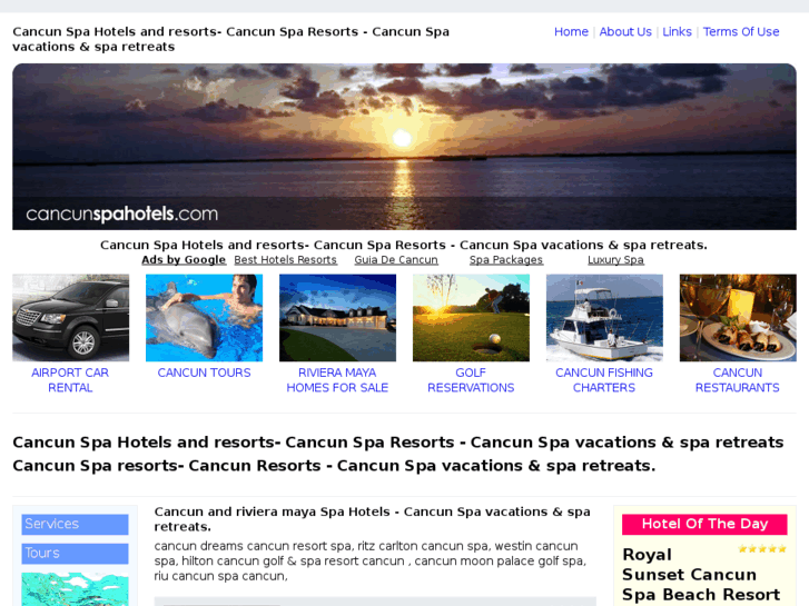 www.cancunspahotels.com