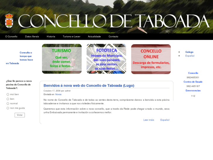 www.concellodetaboada.es
