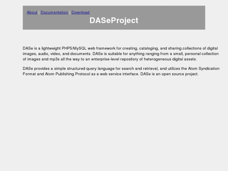 www.daseproject.org