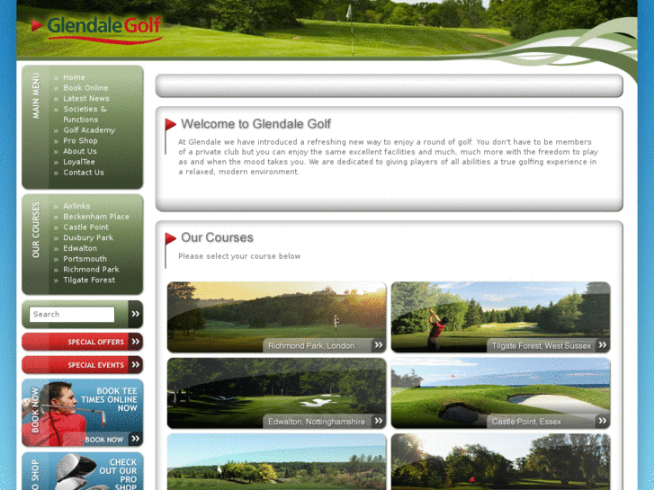 www.glendale-golf.com