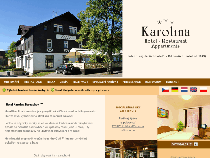 www.hotelkarolina.cz