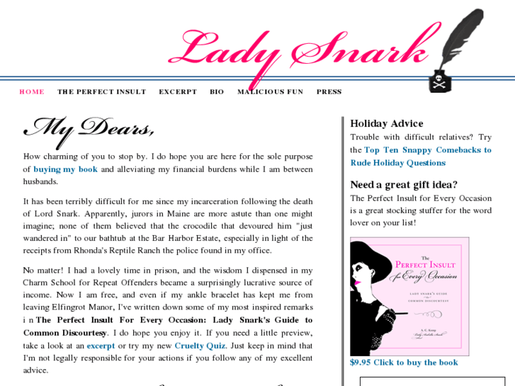 www.ladysnark.com