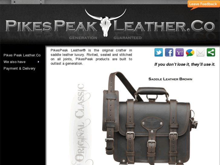 www.pikespeakleather.com