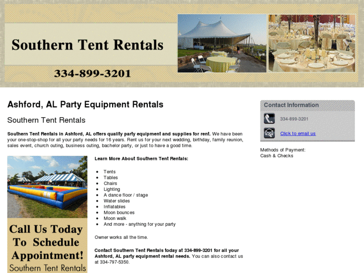 www.southerntentrentals.com