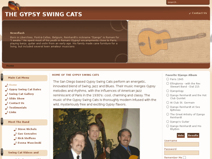 www.thegypsyswingcats.com