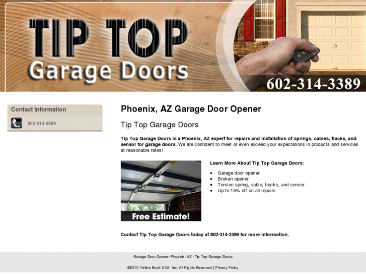 www.tiptopgaragedoors.com