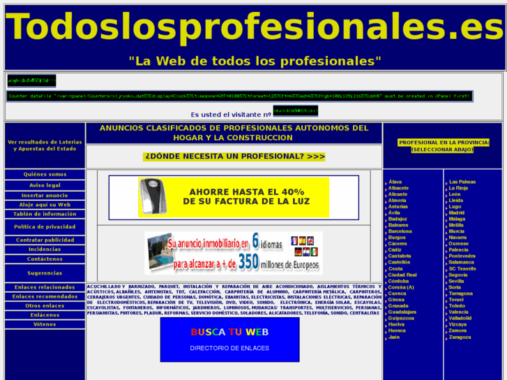 www.todoslosprofesionales.es