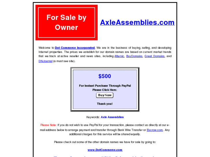 www.axleassemblies.com