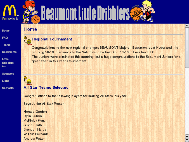 www.beaumontlittledribblers.com