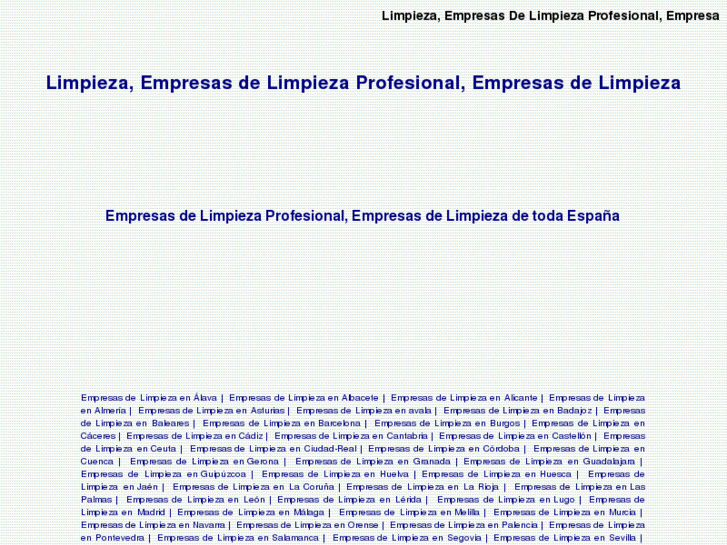 www.empresaslimpiezaprofesional.com