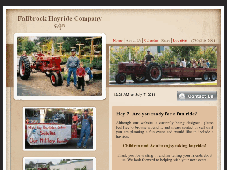 www.fallbrookhayridecompany.com