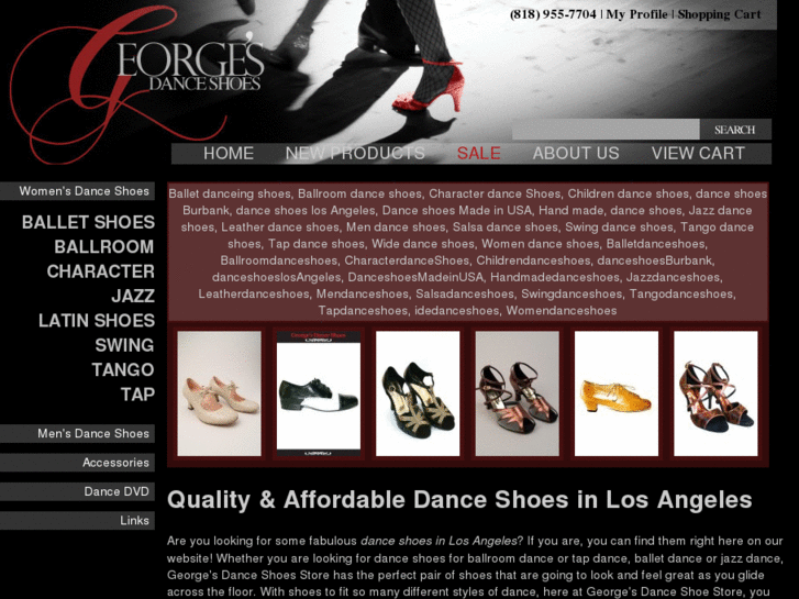 www.georgesdanceshoes.com