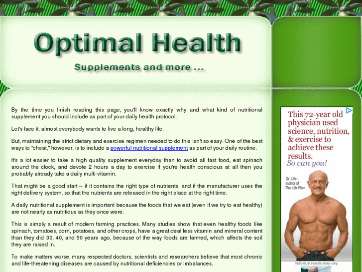 www.optimal-health-site.com