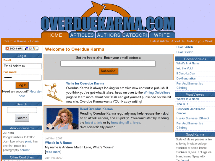 www.overduekarma.com