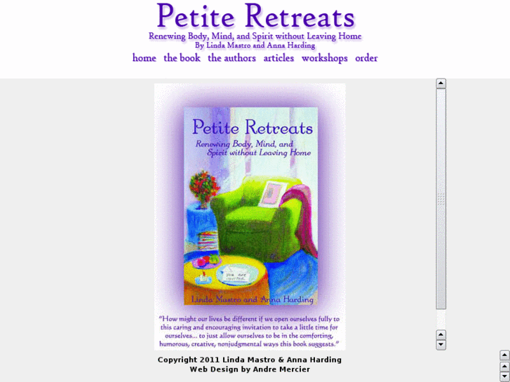 www.petiteretreats.org