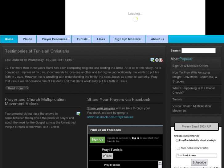 www.pray4tunisia.com