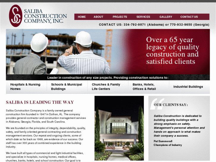 www.salibaconstruction.com
