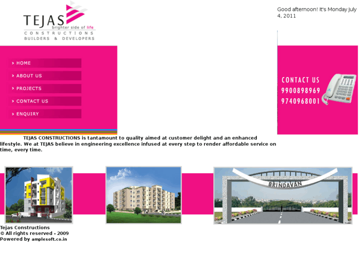 www.tejasconstructions.com